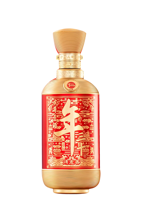 年三十·仁，红金色瓶身